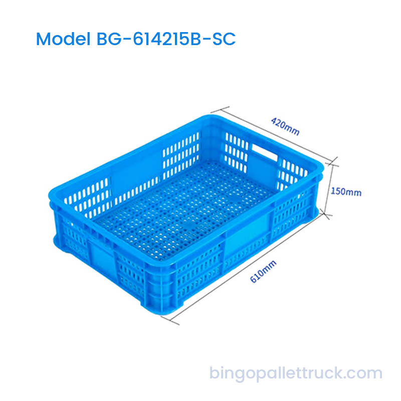 31L Stackable Plastic Crate