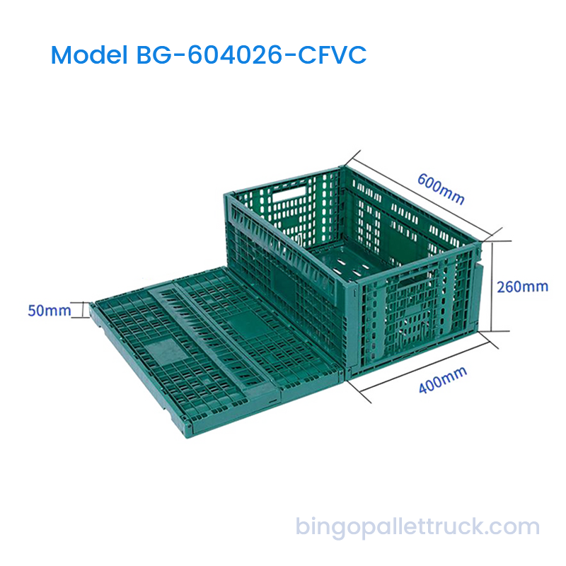 50L Collapsible Fruit and Vegetable Crate