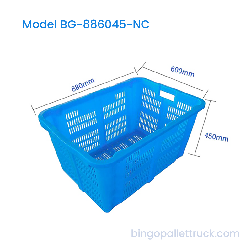 198L Stackable Plastic Crate