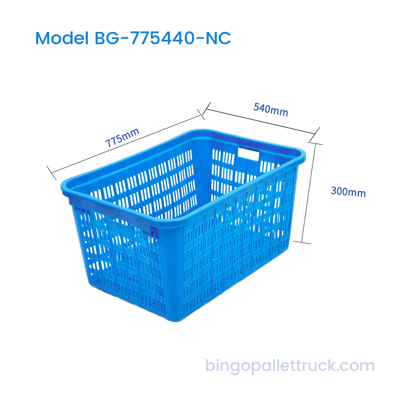 144L Stackable Plastic Crate