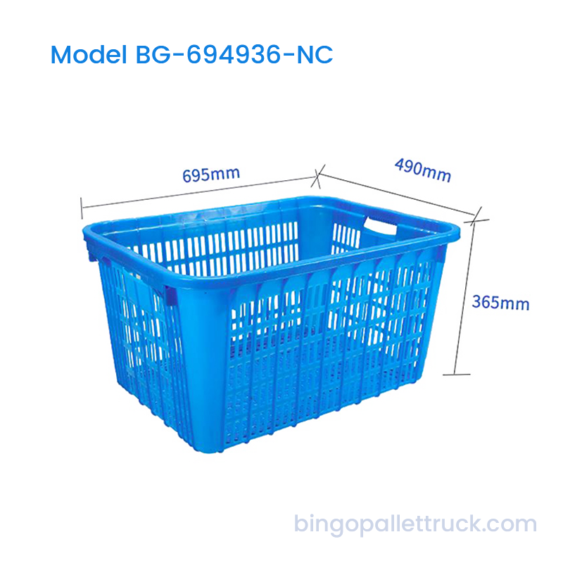 101L Stackable Plastic Crate