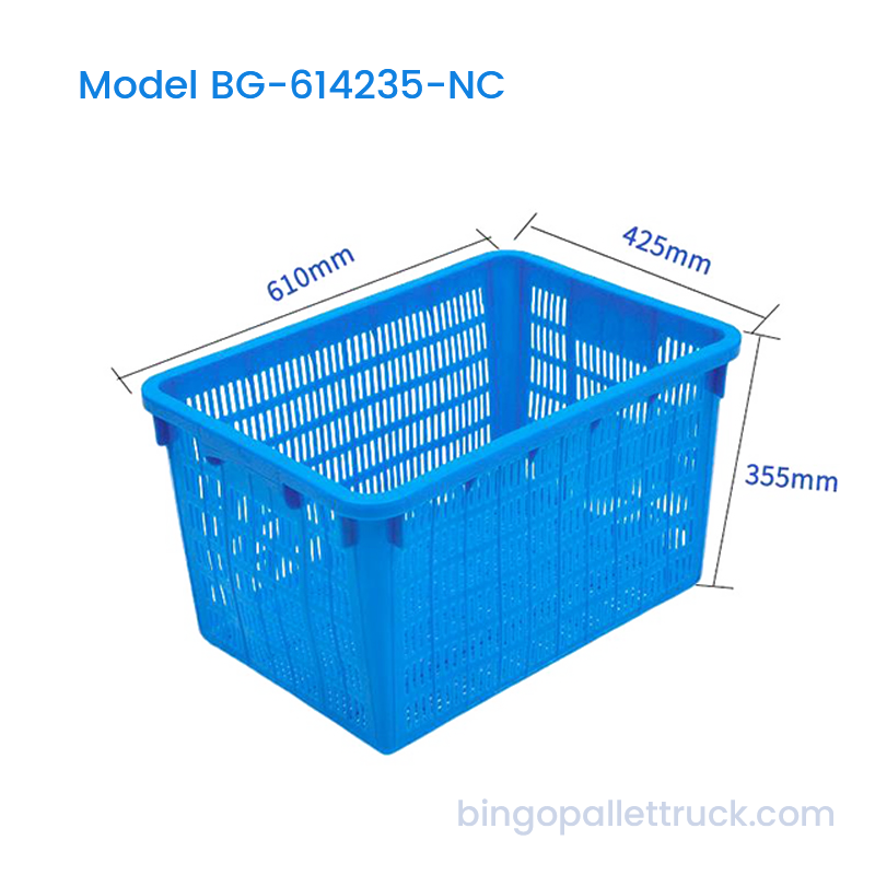 65L Stackable Plastic Crate