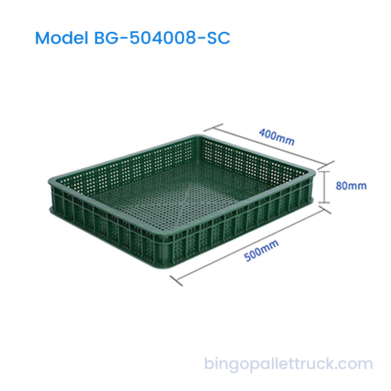 11L Stackable Plastic Crate