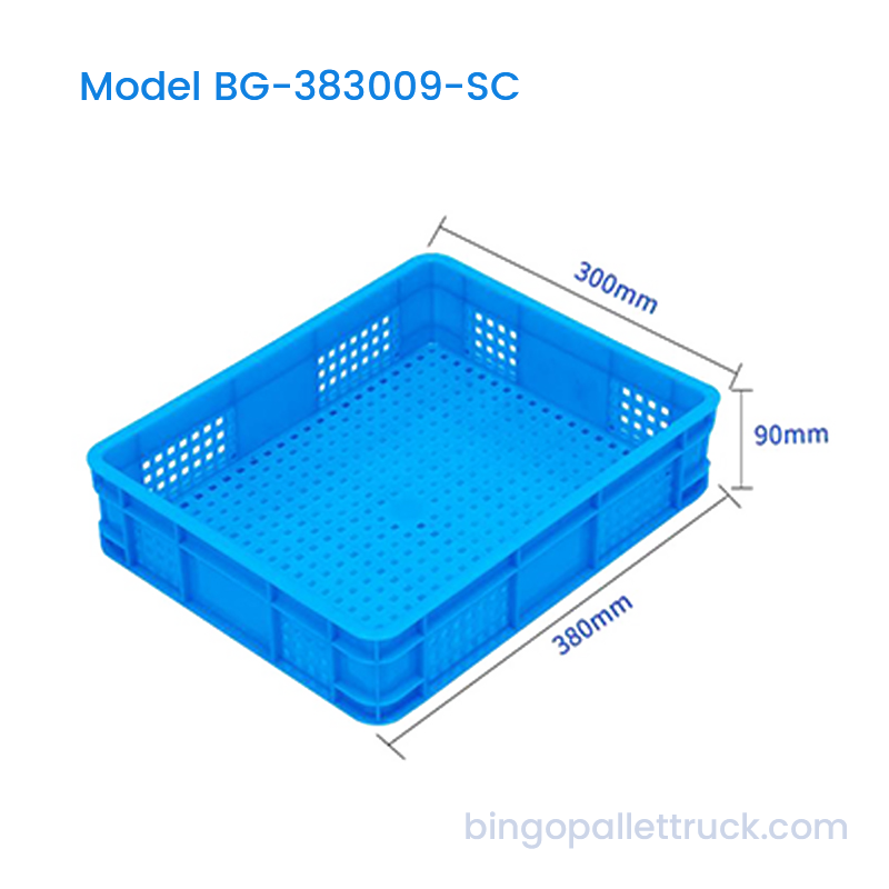 7L Stackable Plastic Crate