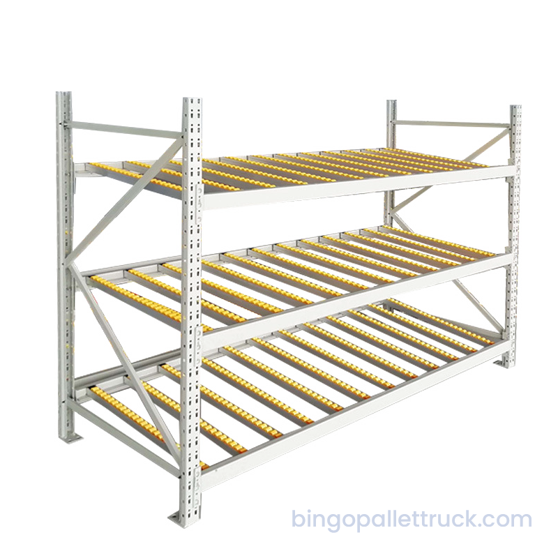 Customized Carton Flow Racking for Heavy-Duty Gravity FIFO Storage Solution