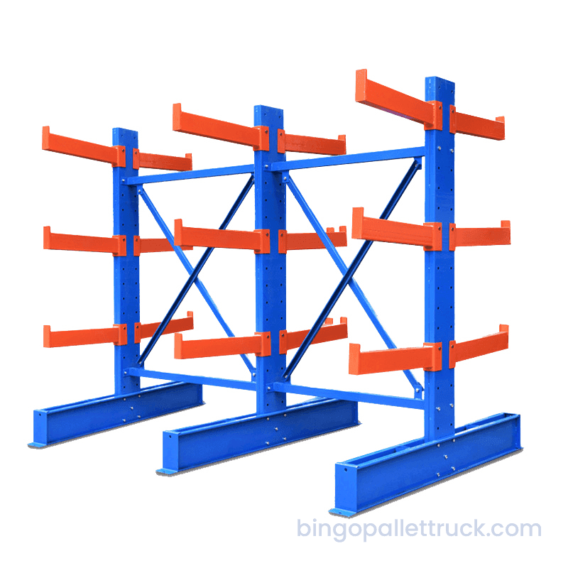 Customized Cantilever Racking for Heavy-Duty Long Load Cantilever Storage Solution
