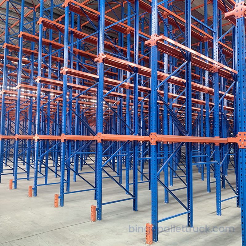 Customized Drive-in/Drive-thru Racking for Heavy-Duty and Energy-Saving Storage Solution