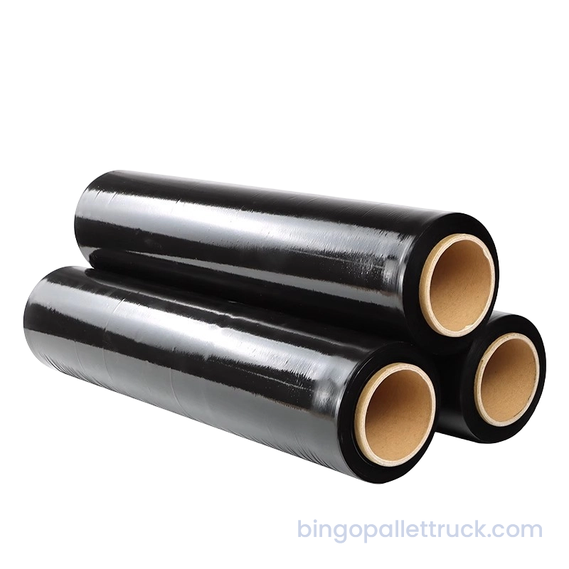 High Density LLDPE Black Stretch Wrap for Packaging