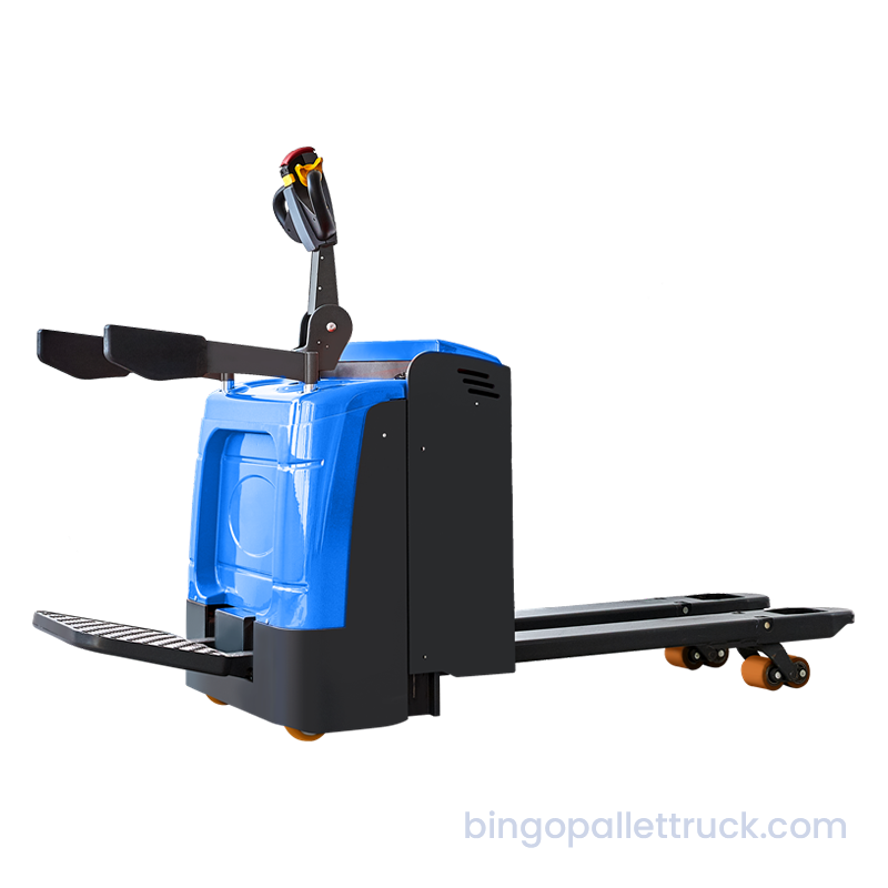 3000kg Heavy Duty EPS Electric Stand-on Pallet Truck